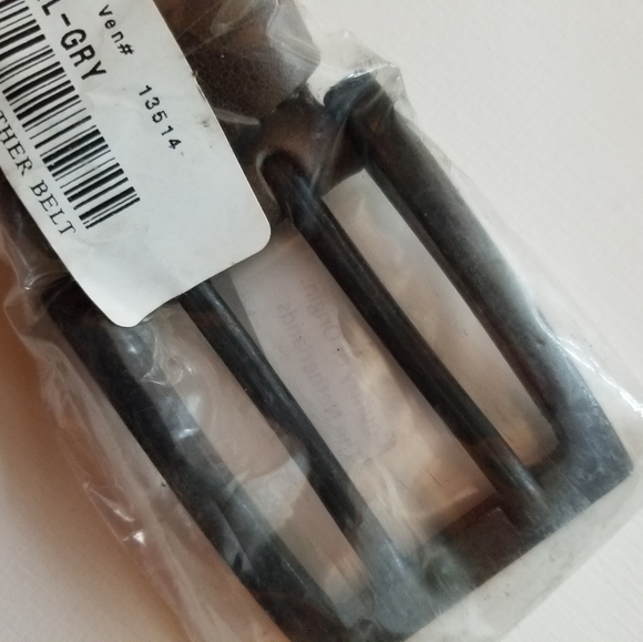 NWT Men's Cowboysbelt 40-44" Grey Belt - Picture 4 of 6